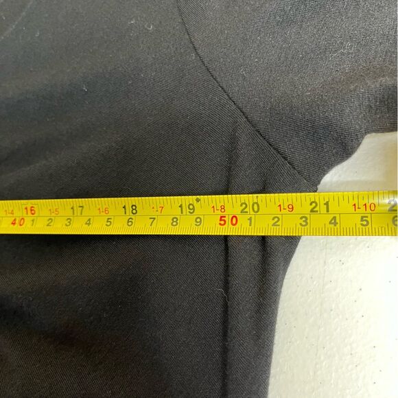 NWT Torrid Jersey Bodycon Black Dress V Neck Ruched Seaming Long Sleeve Women 2X - Picture 13 of 16